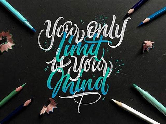 Standard calligraphy style